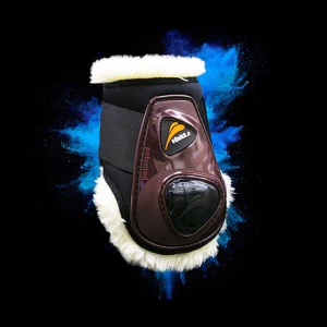 PROTETOR EQUICK ESHOCK TRASEIRO LEGEND FLUFFY VELCRO