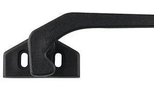 Fecho Janela plástico preto Polyplastic