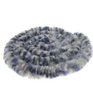 Cortina de pelo 185×56 (3c) azul/branco/cinza