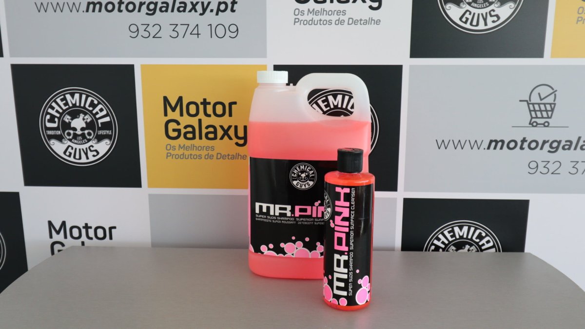 Mr Pink Suds ou o Sr Rosa Shampoo