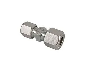 União p/ tubo cobre 8mm 10mm c/ bicones