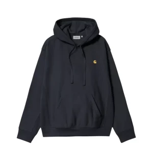 carhartt wip camisola com carapuço american script