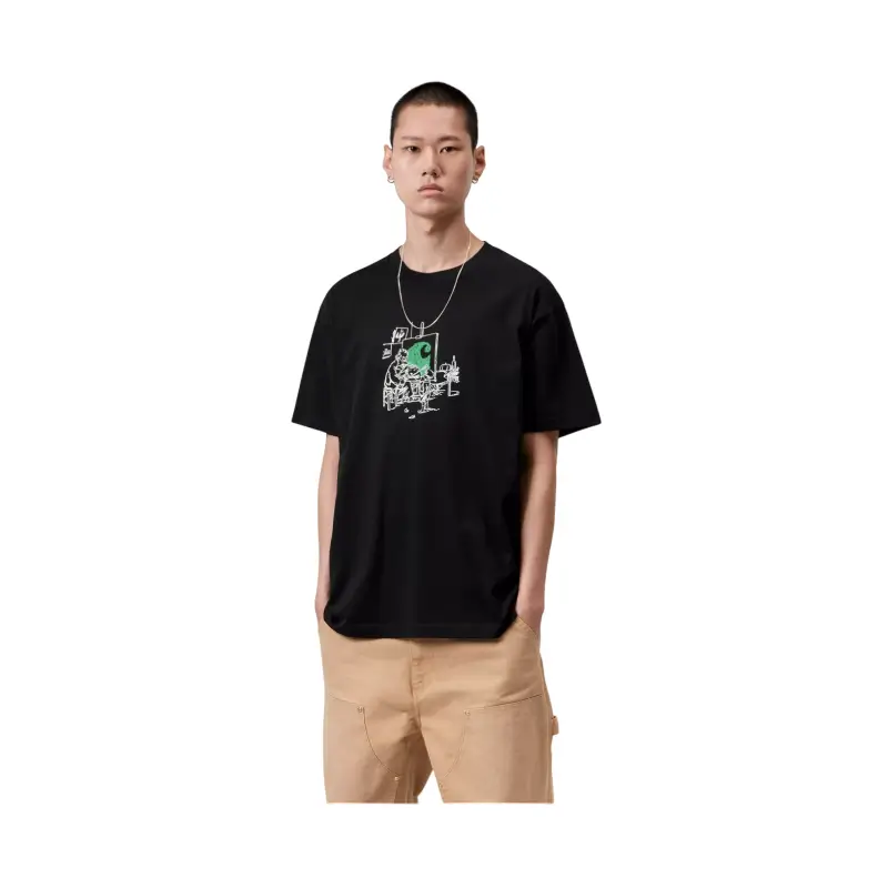 carhartt wip t-shirt old painter - Image 4