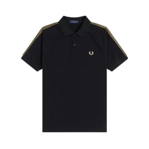 fred perry polo com fita cruzada