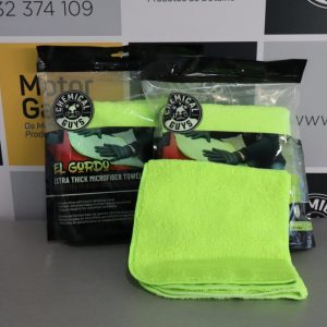 El Gordo Extra Thick Professional Microfiber Towel Green