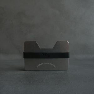 wo design carteira wowallet stainless steel